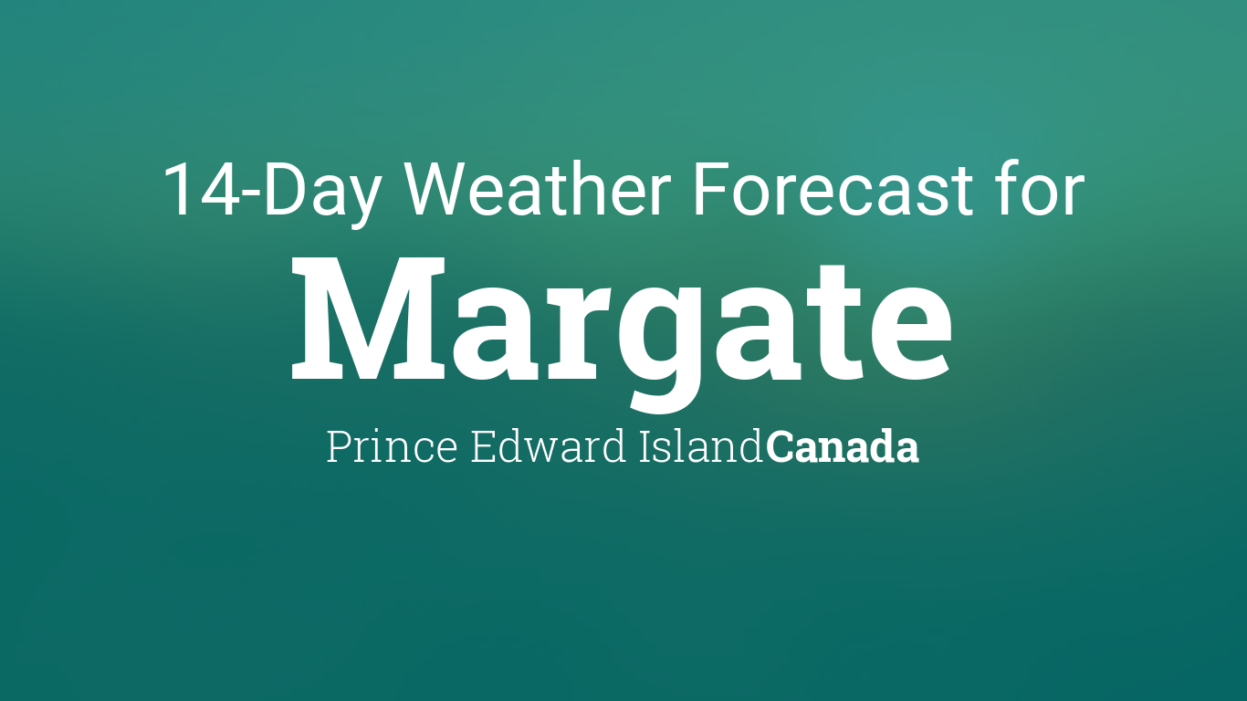 Margate, Prince Edward Island, Canada 14 day weather forecast